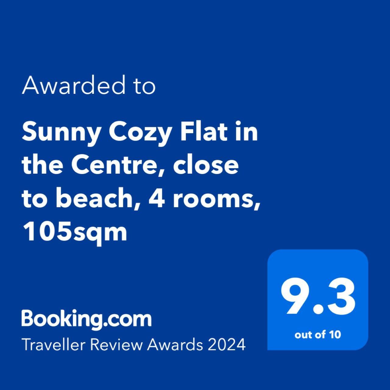 Sunny Cozy Flat In The Centre, Close To Beach, 4 Rooms, 105Sqm Varna Exteriér fotografie